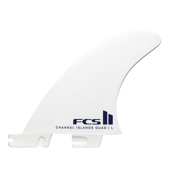 FCS II Channel Islands Solution PC Quad Rear Fin Set - FCS US