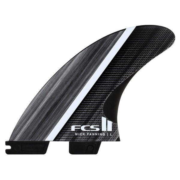 FCS II Mick Fanning Glass Fibre Fusion Tri Fin Set - FCS US FCS II Mick Fanning Glass Fibre Fusion Tri Fin Set - FCS US