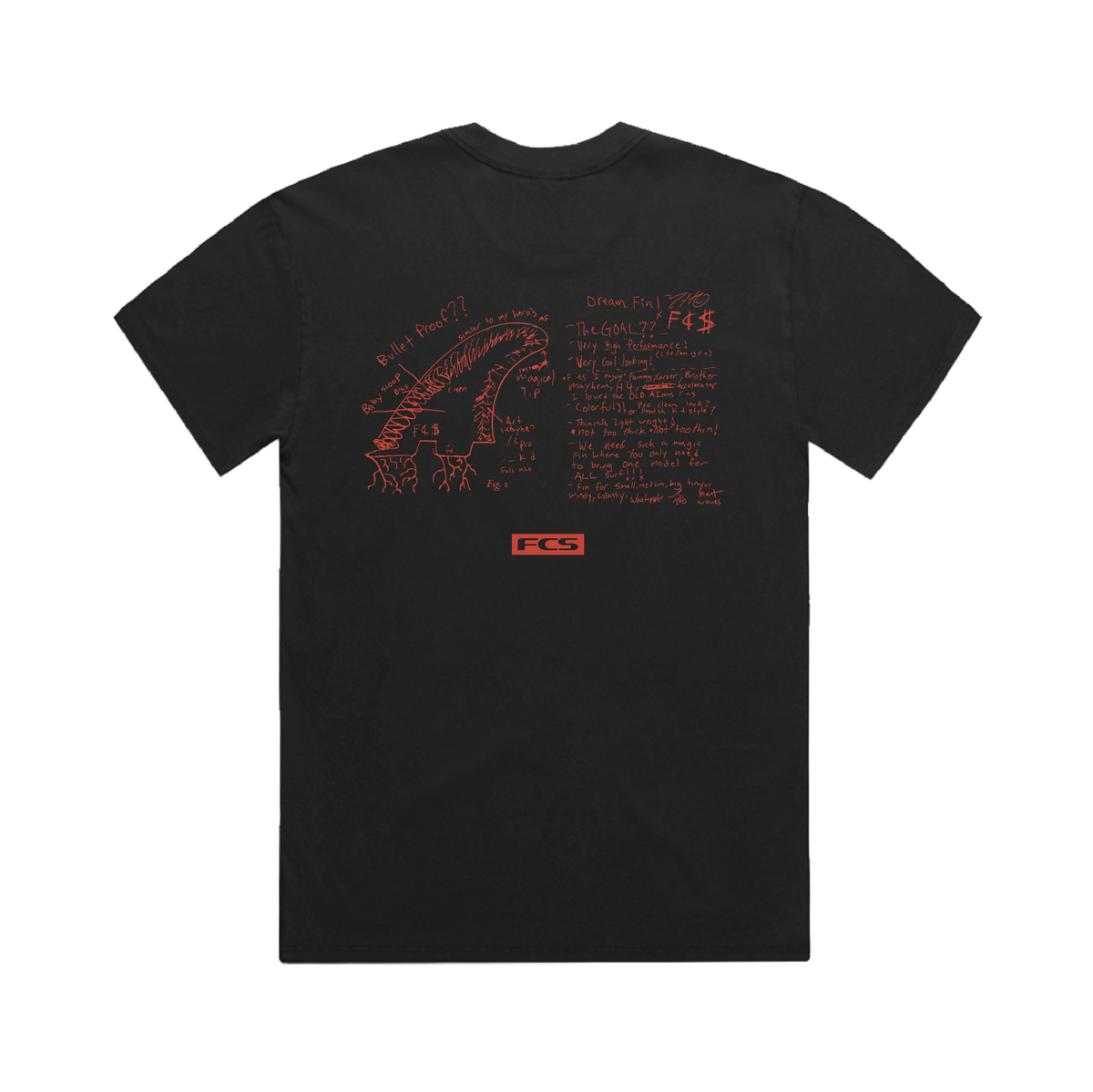 FCS Mason Code Red Tee