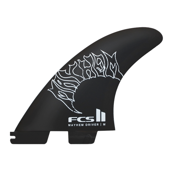 Mayhem FCS II MB トライフィン サーフボードフィン FCS II Mayhem Driver Tri Fin Set - FCS US