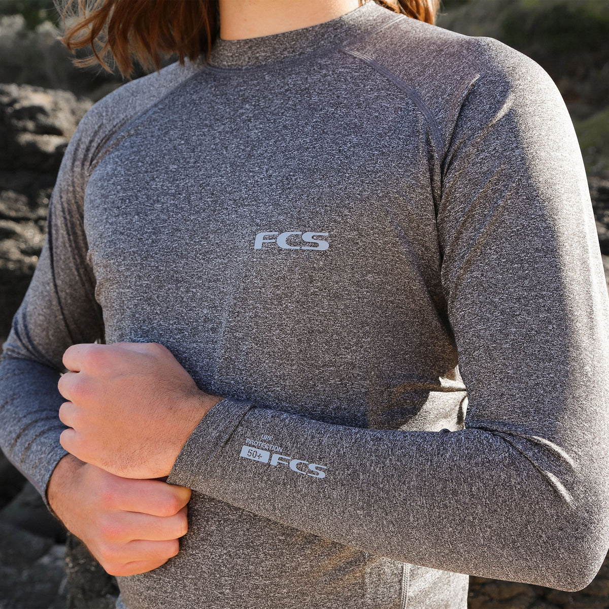 Essential Long Sleeve Rash Vest - FCS US