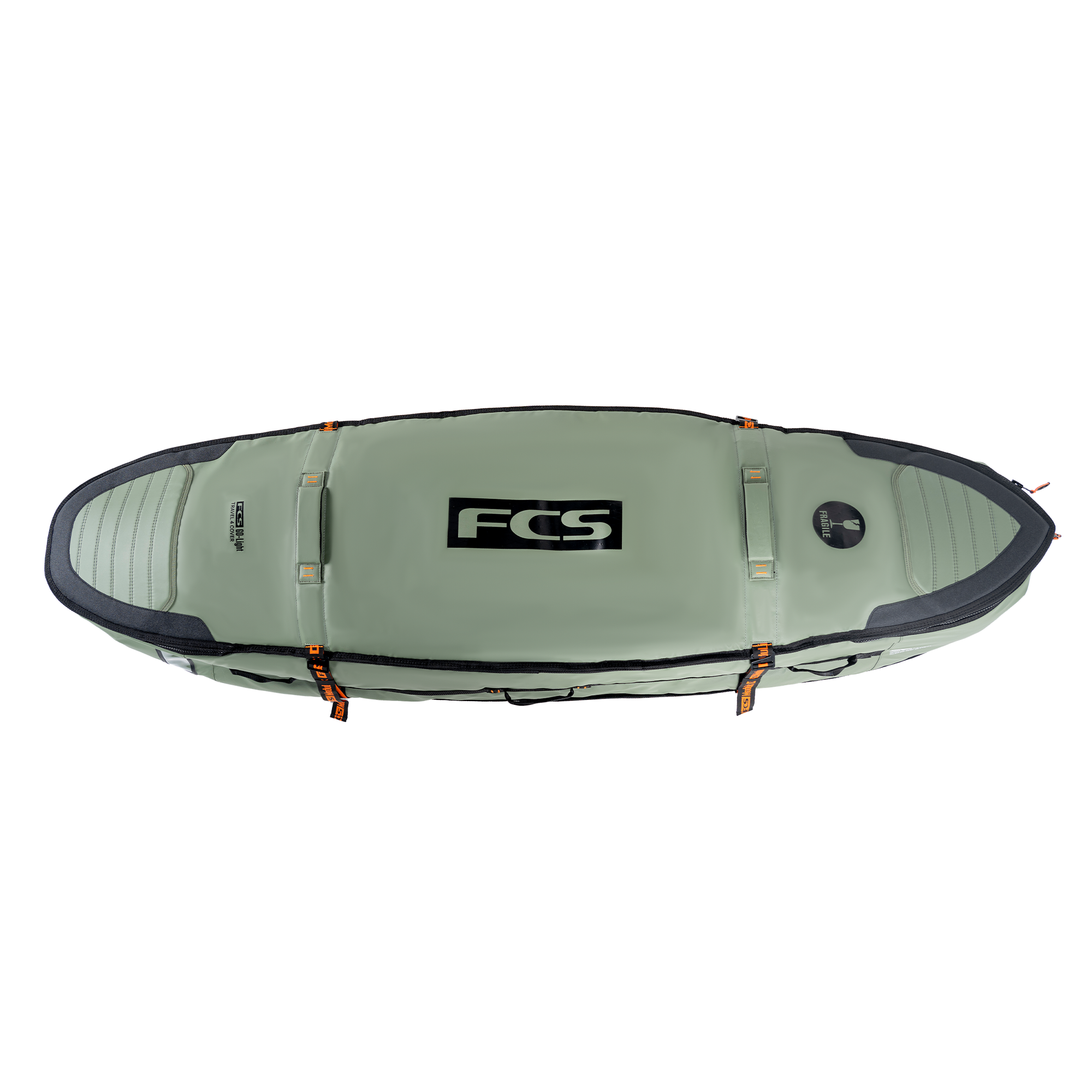 サーフィン・ボディボード FCS BOARD COVERS 7'6\" ALPINE FCS Board Covers Classic Cover Mid-Length 7'6
