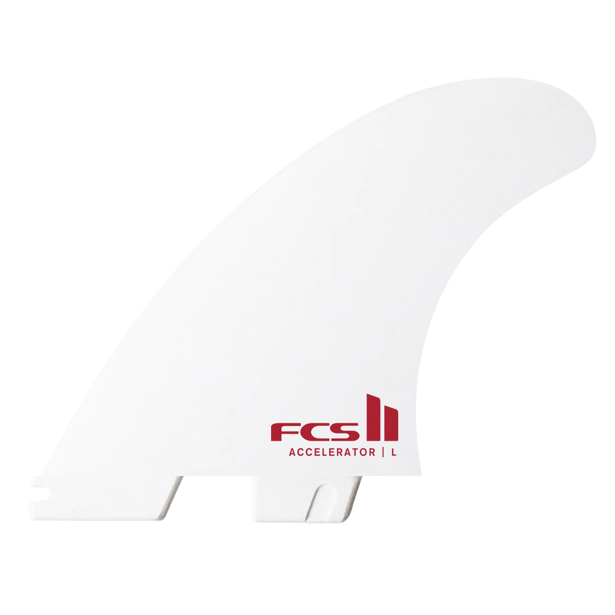 FCS II Accelerator White Edition Tri Fin Set - FCS US FCS II Accelerator White Edition Tri Fin Set - FCS US