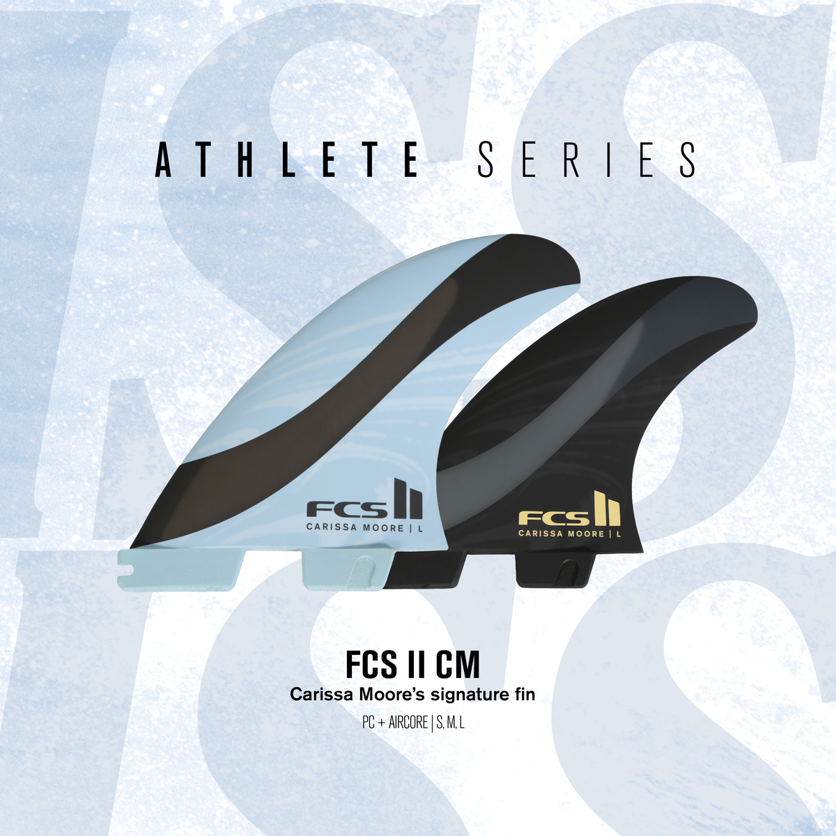 FCS II Carissa Moore Signature Tri Fin Set - FCS US FCS II Carissa Moore Signature Tri Fin Set - FCS US