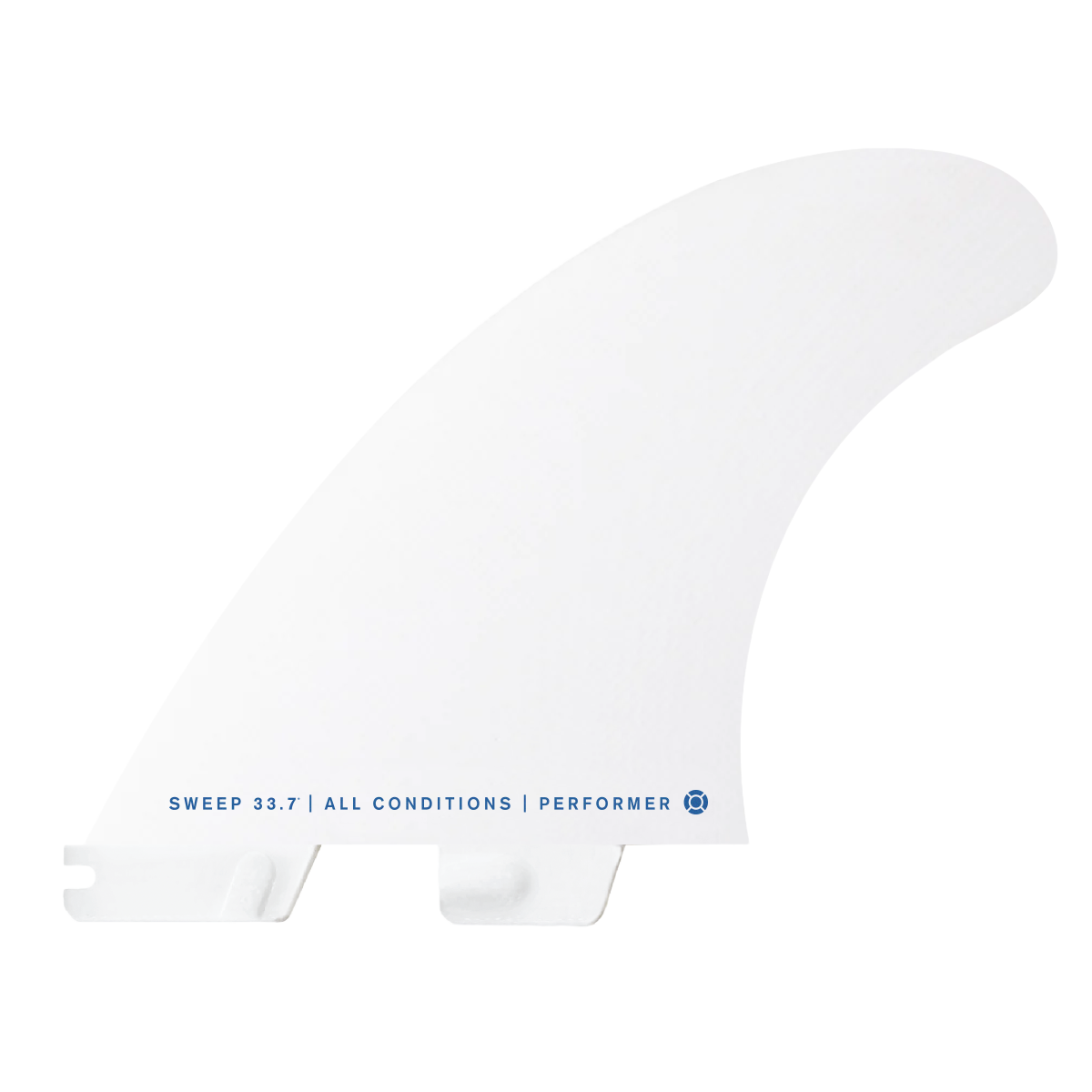 FCS II Performer White Edition Tri Fin Set - FCS US FCS II Performer White Edition Tri Fin Set - FCS US
