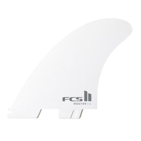 FCS Medium Reactor フィンセット FCS II Reactor White Edition Tri Fin Set - FCS US
