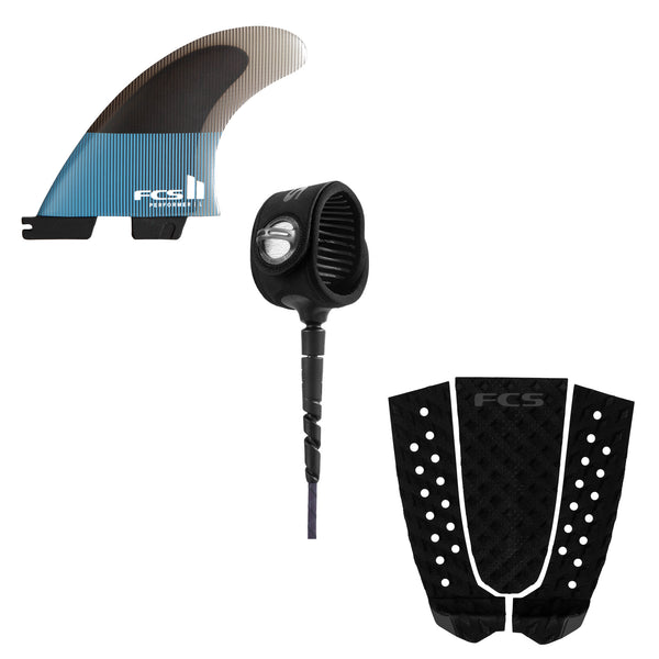 FCS PERFORMER ESSENTIAL SERIES BUNDLE : SIZE SMALL FIN - FCS US