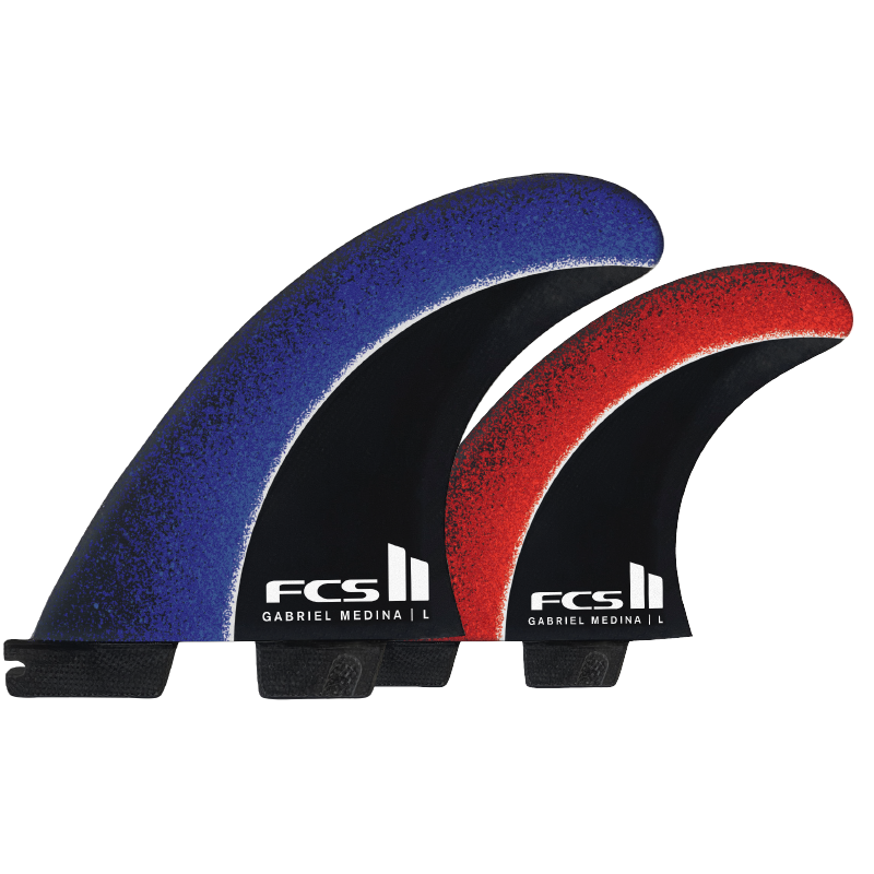 FCS II Gabriel Medina Signature Tri Fin Set - FCS US FCS II Gabriel Medina Signature Tri Fin Set - FCS US