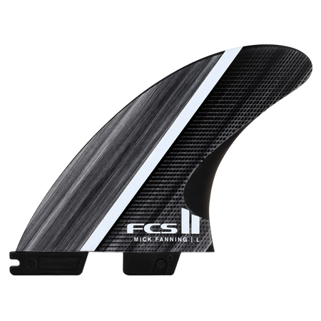 FCS II Mick Fanning Glass Fibre Fusion Tri Fin Set - FCS US FCS II Mick Fanning Glass Fibre Fusion Tri Fin Set - FCS US
