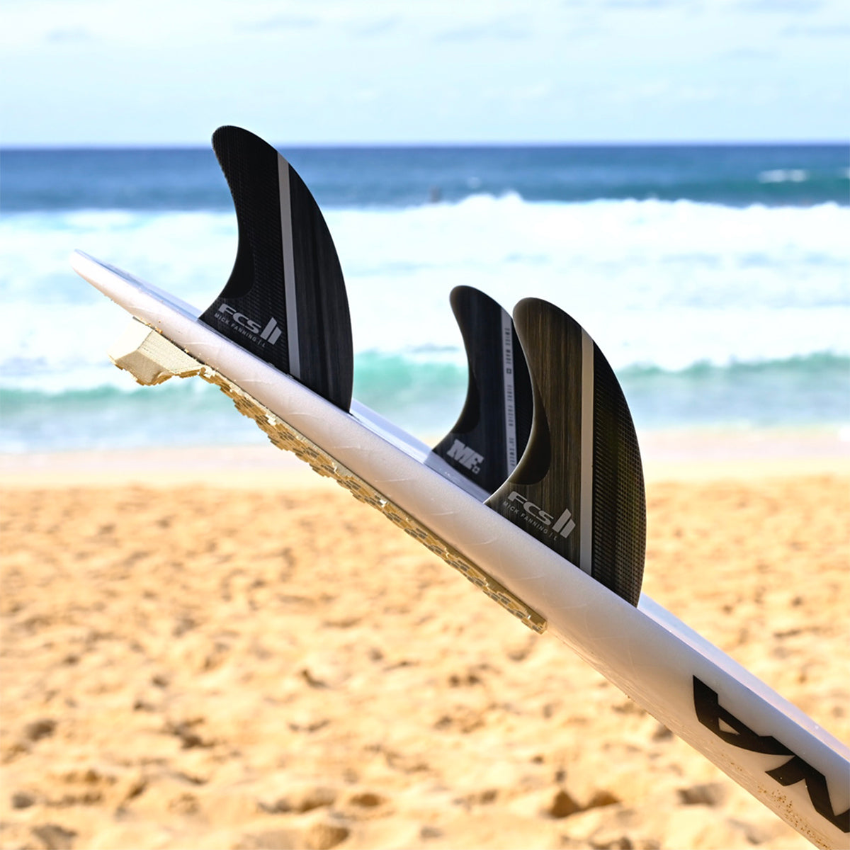 サーフィン・ボディボード FCS2 MICK FANNING PG TRI FIN SET FCS II Mick Fanning PG Pro Tri Fin Set - FCS US