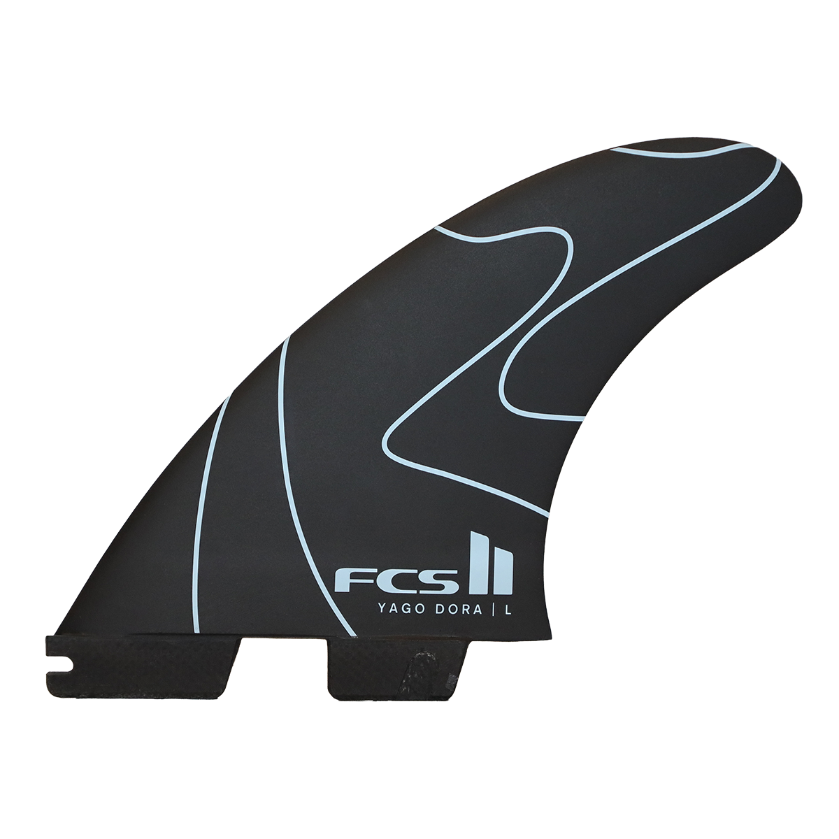FCS II Yago Dora Signature PC Tri Fin Set - FCS US FCS II Yago Dora Signature PC Tri Fin Set - FCS US