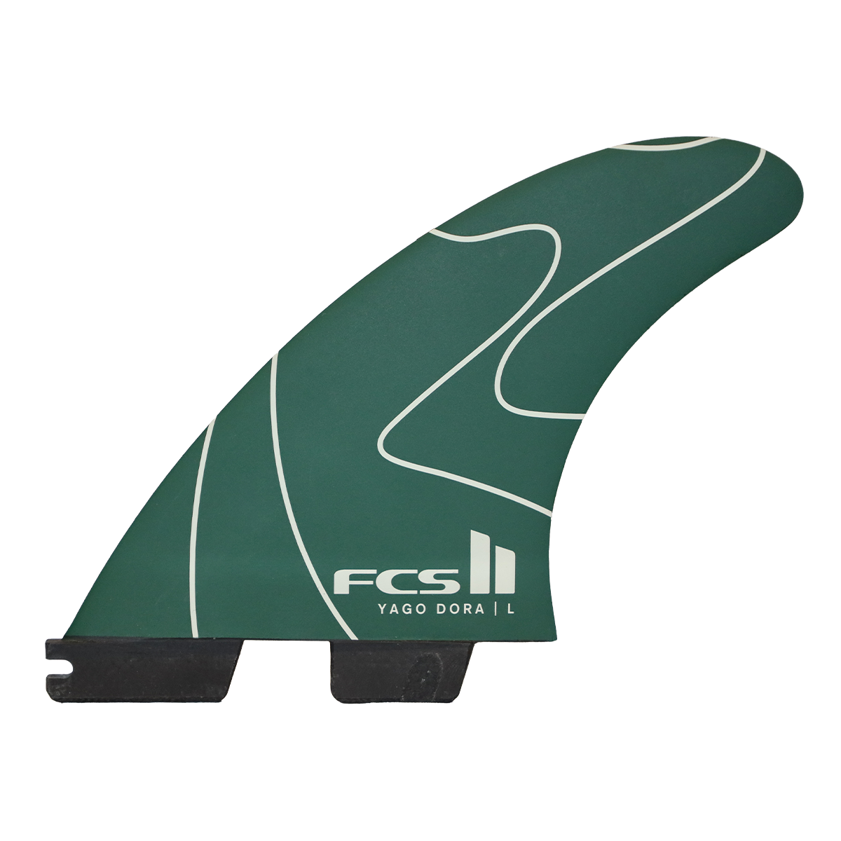 FCS II Yago Dora Signature PC Tri Fin Set - FCS US FCS II Yago Dora Signature PC Tri Fin Set - FCS US