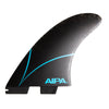 Replacement FCS II Aipa Twin + Stabiliser Fins