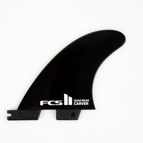 FCS II Carver Glass Flex Quad Rear Fins